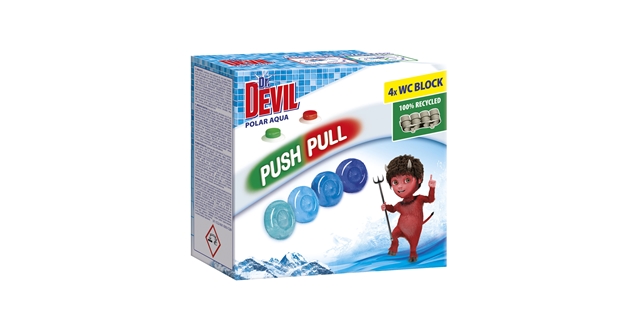 Dr. DEVIL WC PUSH PULL GEL 4x20 g Polar Aqua                                                                                                                                                                                                              